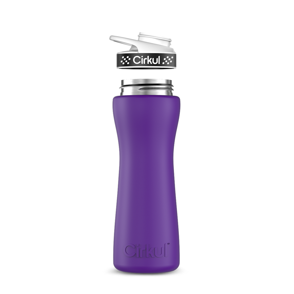 22oz. Stainless Steel Bottle & Comfort Grip Lid