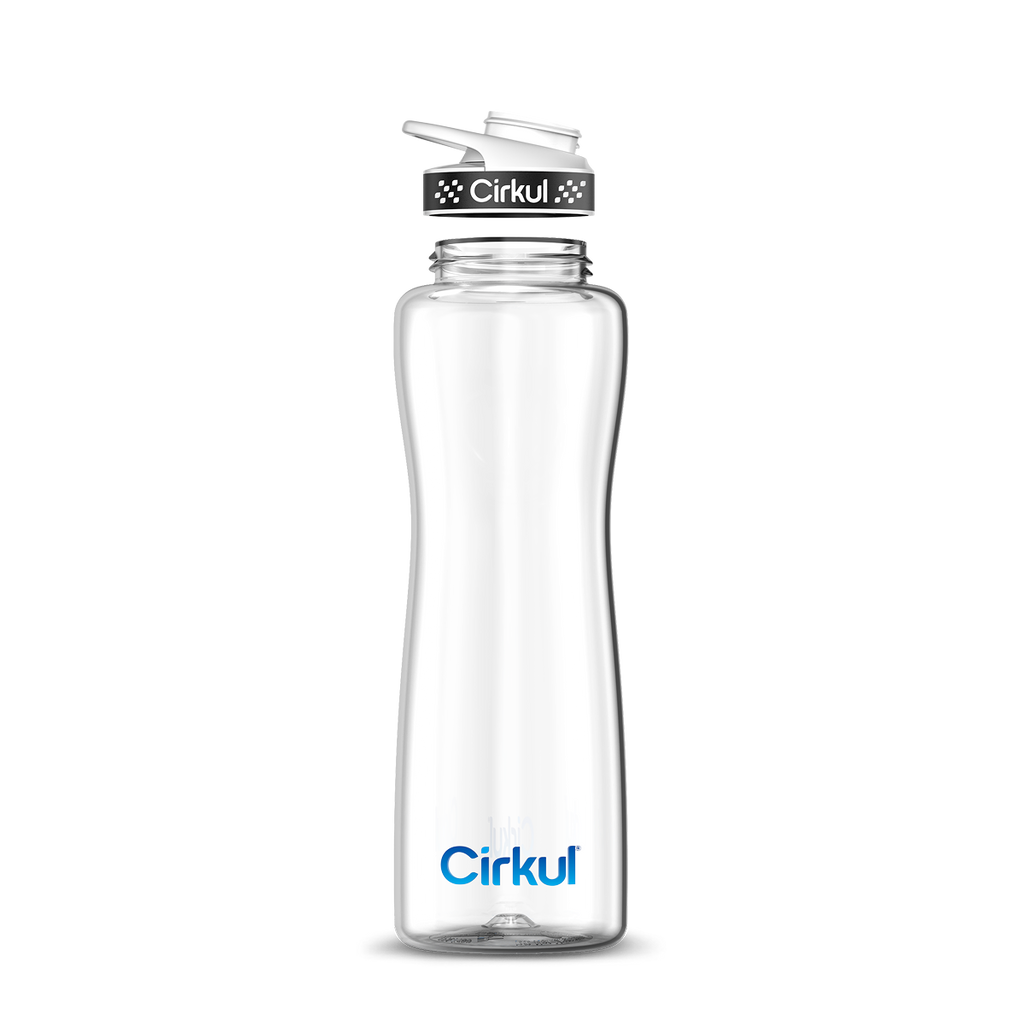 42oz. Plastic Bottle & Comfort Grip Lid