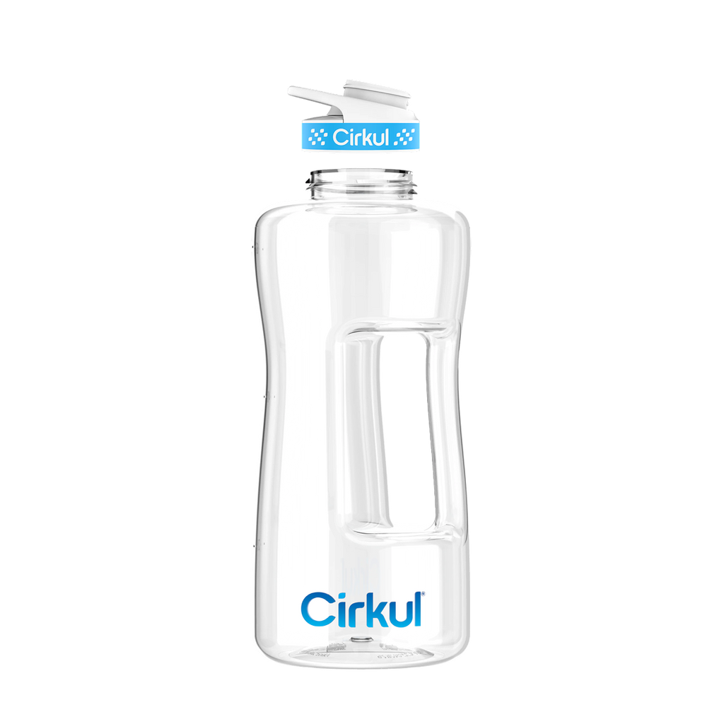 62oz. Plastic Bottle & Comfort Grip Lid