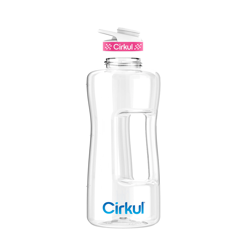 62oz. Plastic Bottle & Comfort Grip Lid