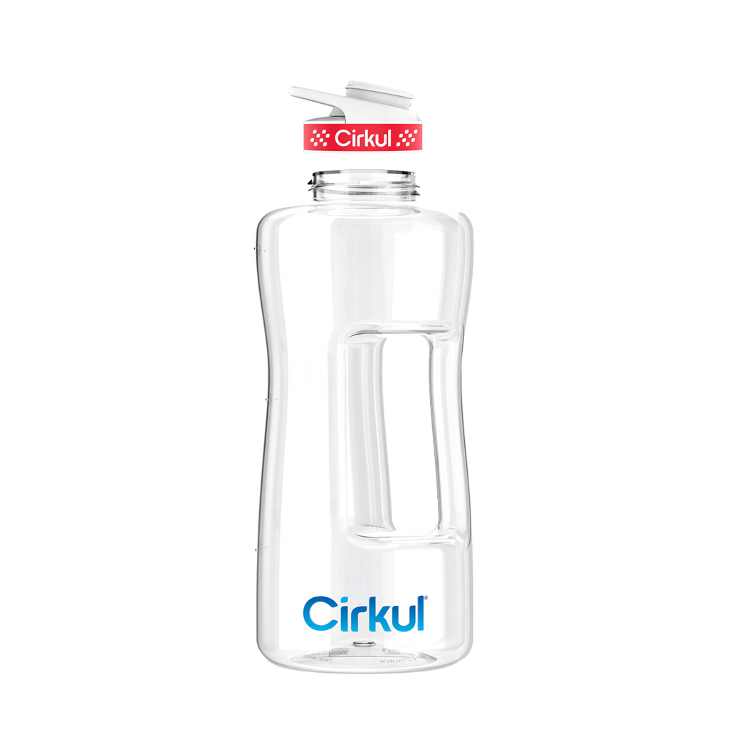 62oz. Plastic Bottle & Comfort Grip Lid