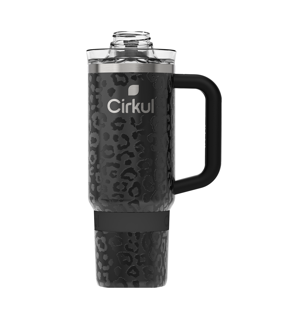 CX: Limited Edition: 30oz. Black Leopard Travel StrawSip™ Tumbler