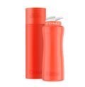 Limited Edition: 32oz. Neon Orange-Red Stainless Steel Bottle & Lid